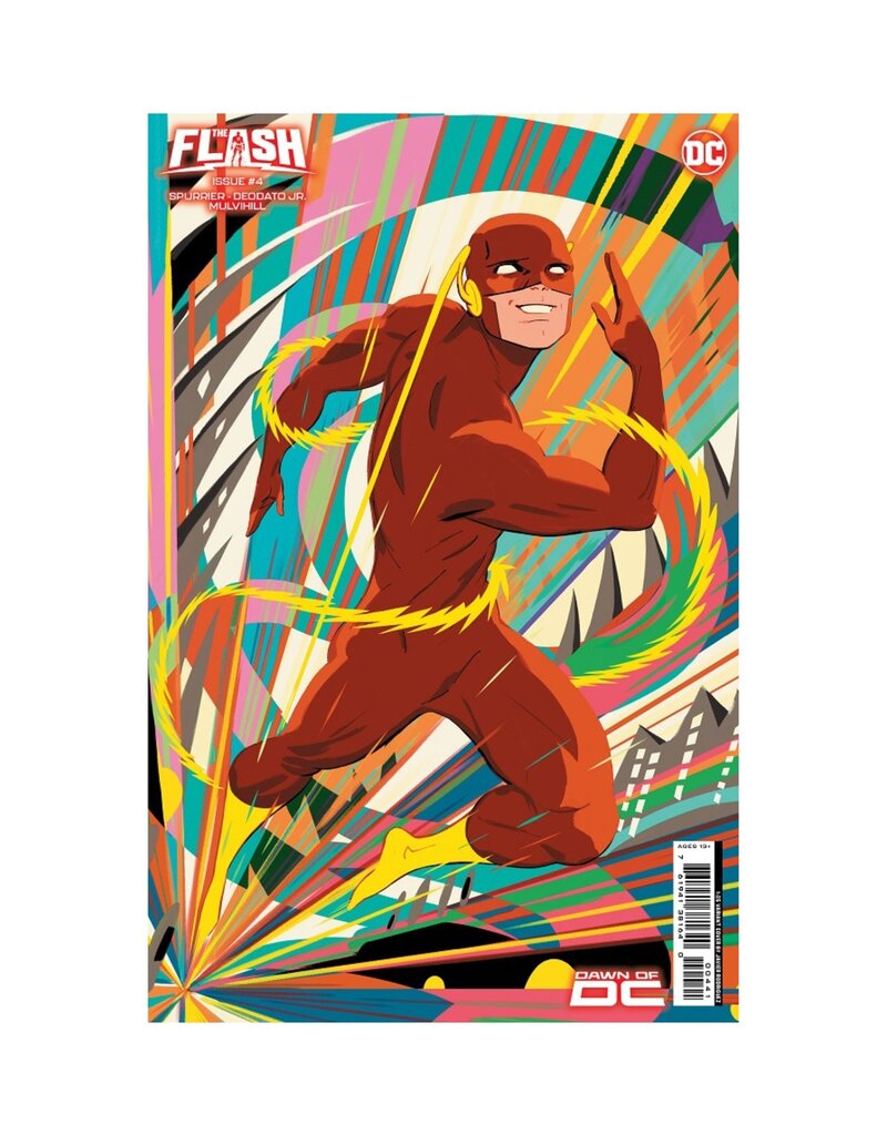 DC The Flash #4 Cover E 1:25 Javier Rodriguez Card Stock Variant