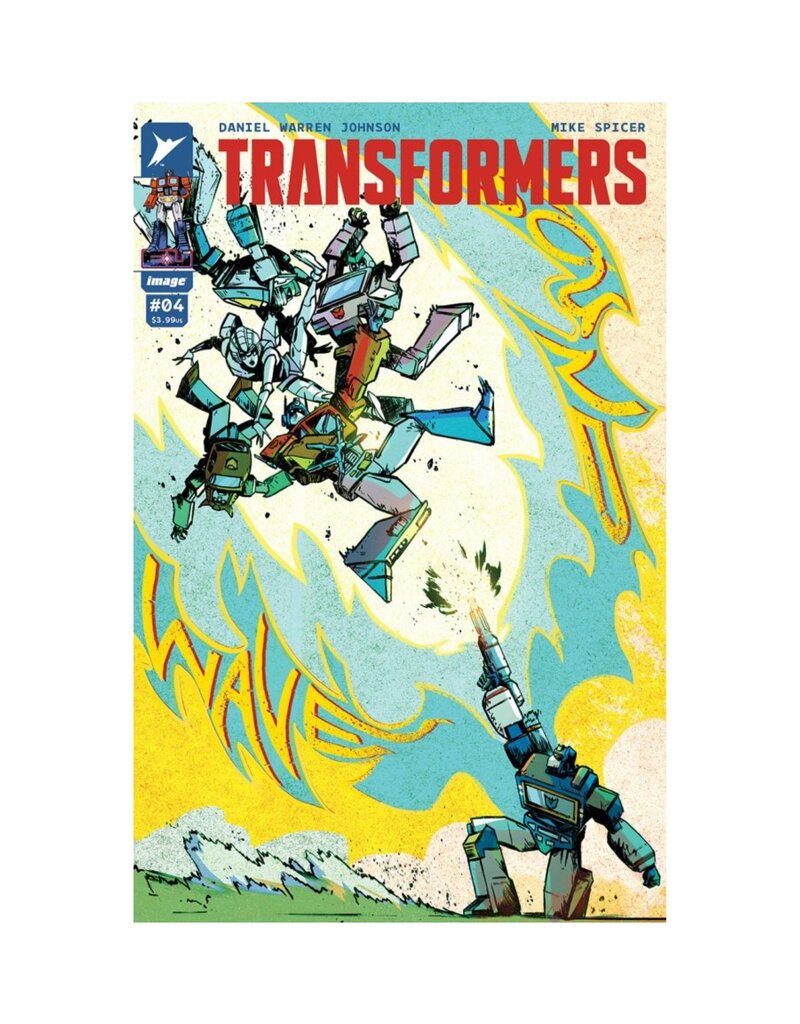 Image Transformers #4 Cover D 1:25 Sanford Greene Variant