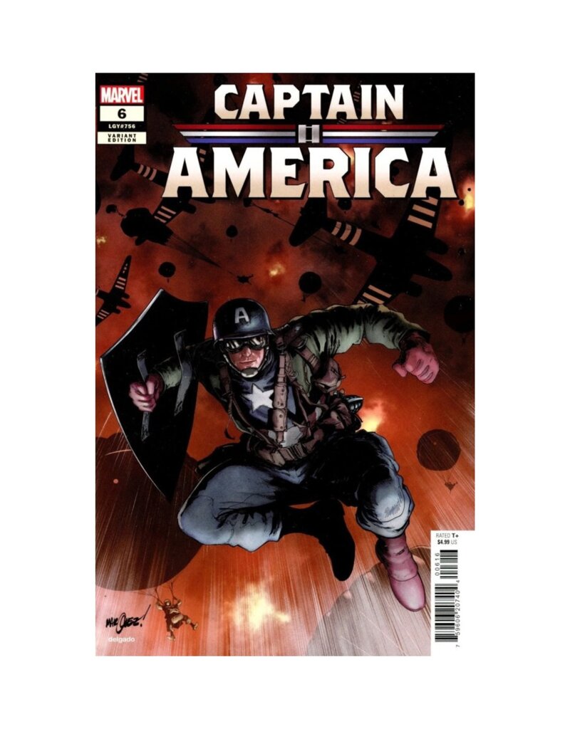 Marvel Captain America #6 1:25 David Marquez Variant