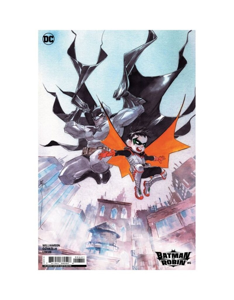 DC Batman and Robin #6 Cover D 1:25 Dustin Nguyen Card Stock Variant