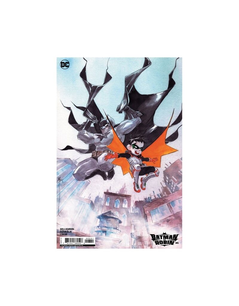 DC Batman and Robin #6 Cover D 1:25 Dustin Nguyen Card Stock Variant