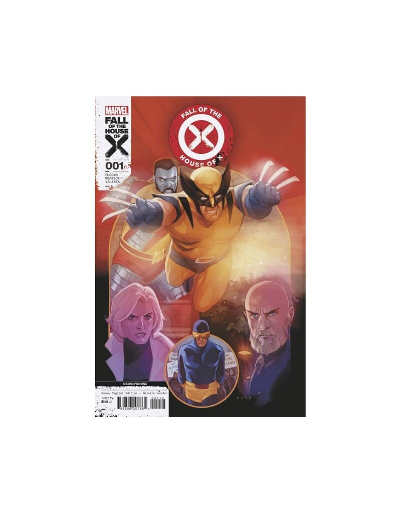 Marvel Fall of the House of X #1 2nd Printing Phil Noto