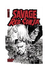 Savage Red Sonja #4 Cover E 1:10 Panosian Line Art