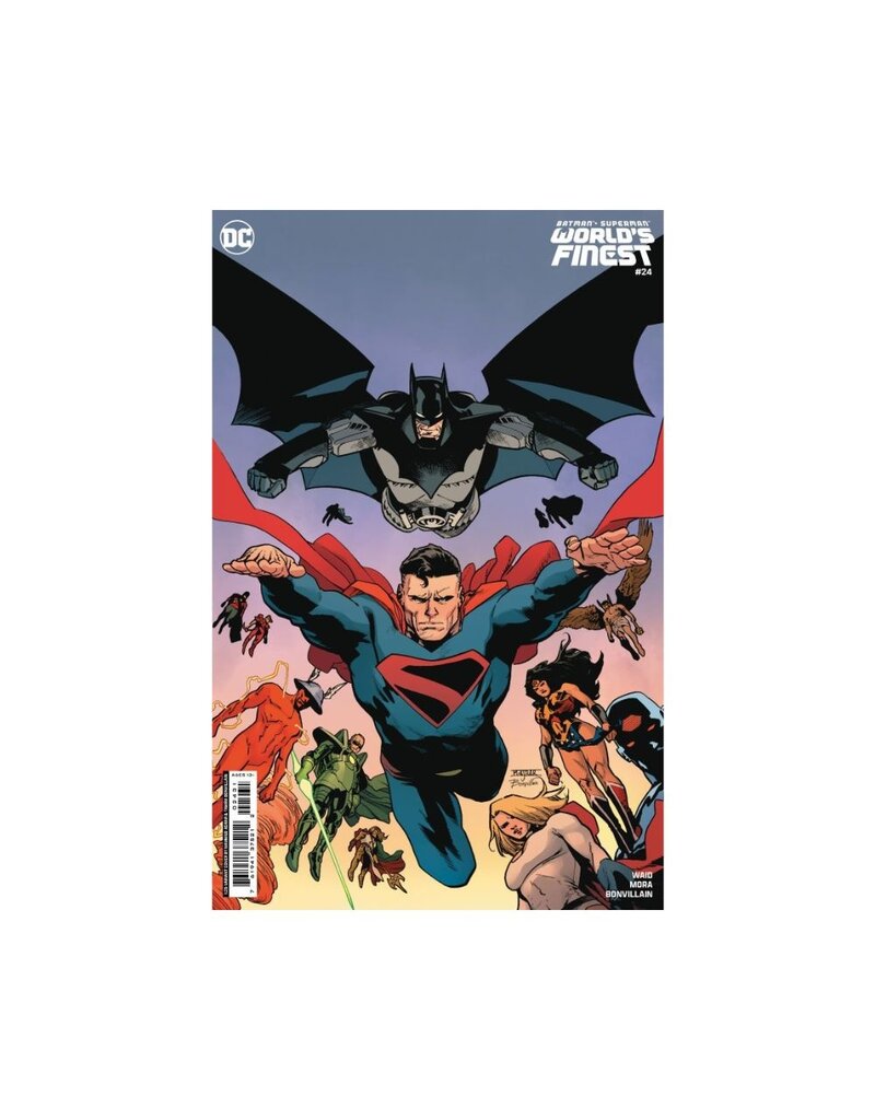 DC Batman / Superman: World's Finest #24 Cover C 1:25 Mahmud Asrar Card Stock Variant