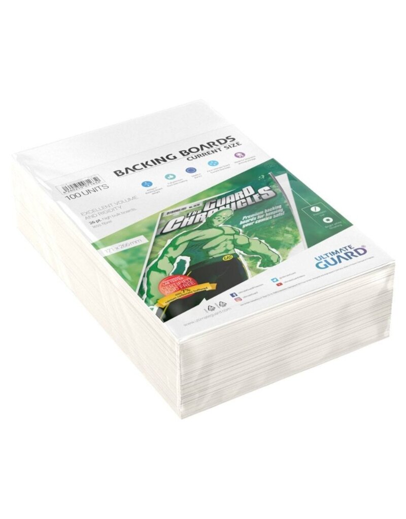 Ultimate Guard Ultimate Guard Comic Backing Boards Current Size (100)