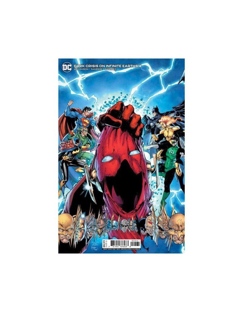 DC Dark Crisis on Infinite Earths #4 Cover C Brett Booth & Jonathan Glapion Zero Hour Homage Card Stock Variant