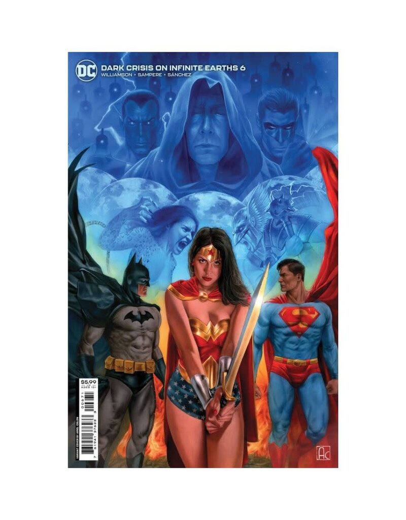 DC Dark Crisis on Infinite Earths #6 Cover C Ariel Colón Infinite Crisis Homage Card Stock Variant