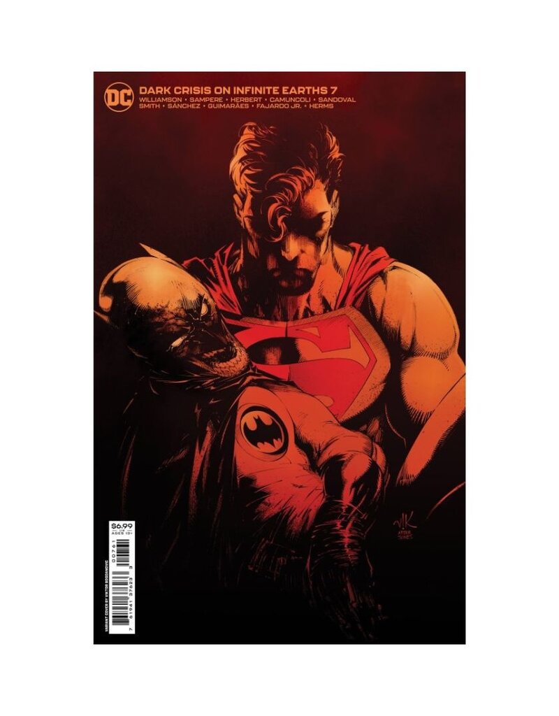 DC Dark Crisis on Infinite Earths #7 Cover C Viktor Bogdanovic Final Crisis Homage Card Stock Variant