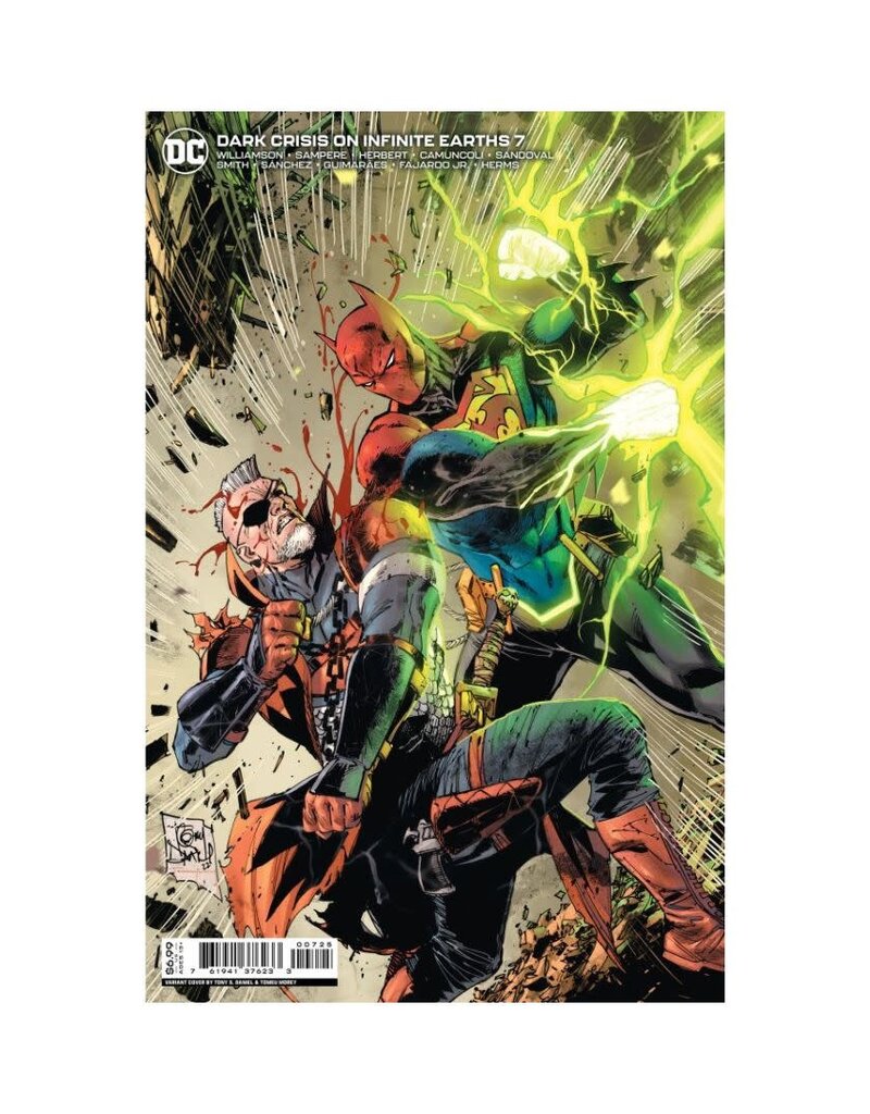 DC Dark Crisis on Infinite Earths #7 Cover D Tony S. Daniel Card Stock Variant