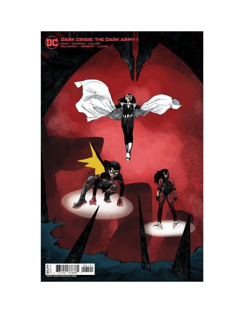 DC Dark Crisis: The Dark Army #1 Cover B Werther Dell'edera Variant