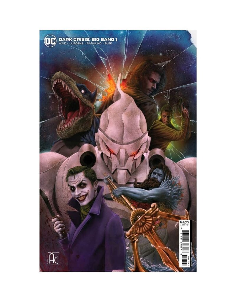 DC Dark Crisis: Big Bang #1 Cover B Ariel Colón Card Stock Variant