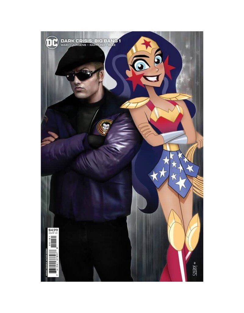 DC Dark Crisis: Big Bang #1 Cover C Nathan Szerdy Card Stock Variant