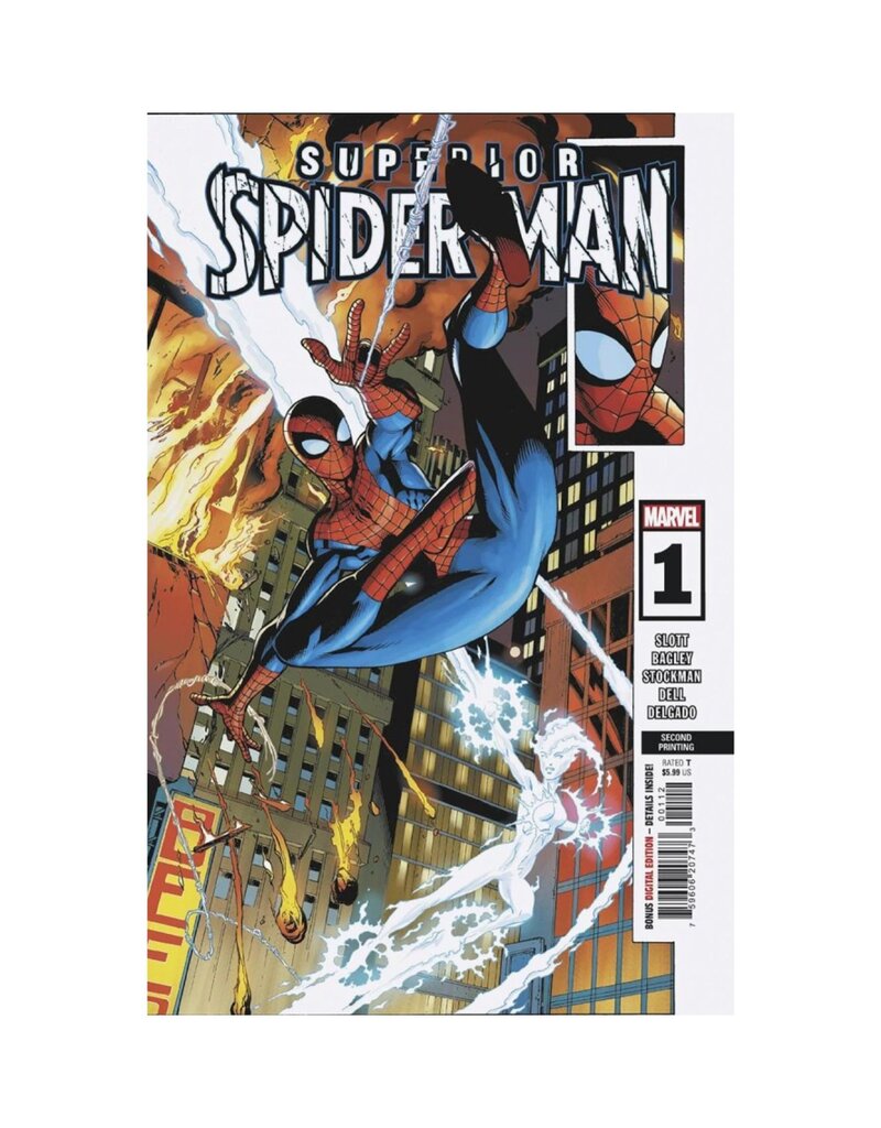 Marvel Superior Spider-Man #1 2nd Printing Mark Bagley Variant