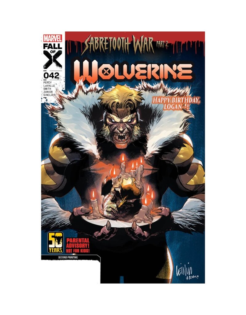 Marvel Wolverine #42 2nd Printing