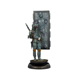 Sideshow Star Wars Premium Format Statue Boba Fett and Han Solo in Carbonite 70 cm