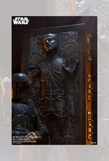 Sideshow Sideshow Collectibles Star Wars Premium Format Statue Boba Fett and Han Solo in Carbonite 70 cm