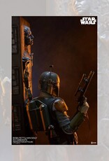 Sideshow Sideshow Collectibles Star Wars Premium Format Statue Boba Fett and Han Solo in Carbonite 70 cm