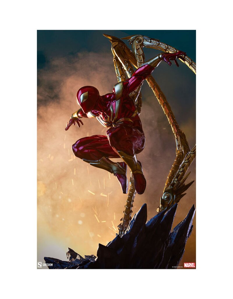 Sideshow Sidseshow Marvel Premium Format Statue 1/4 Iron Spider 68 cm