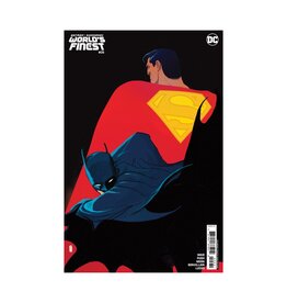 DC Batman / Superman: World's Finest #25 Cover H 1:25 Christian Ward Card Stock Variant