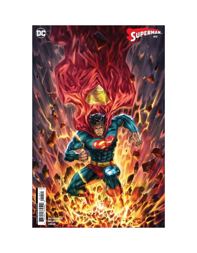 DC Superman #12 Cover E 1:25 Alan Quah Card Stock Variant