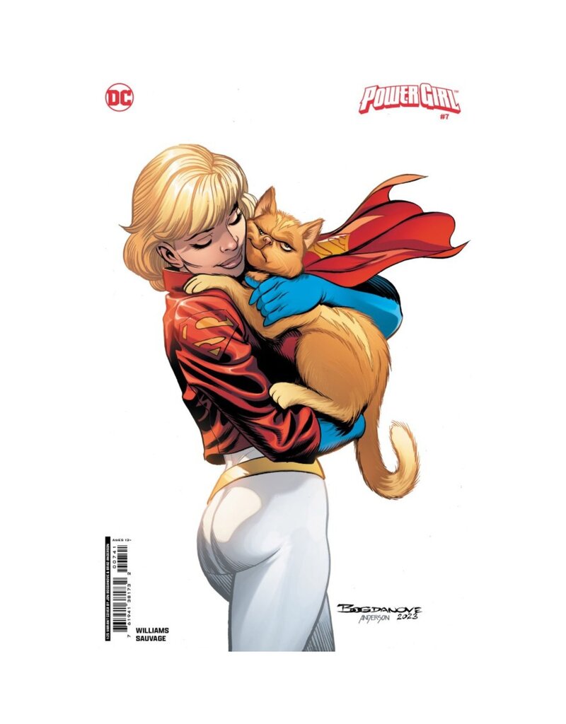 DC Power Girl #7 Cover E 1:25 Jon Bogdanove Card Stock Variant