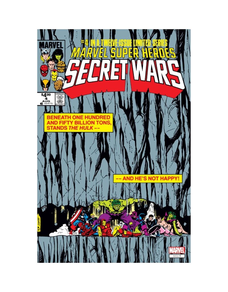 Marvel Marvel Super Heroes: Secret Wars #4 Facsimile Edition Variant