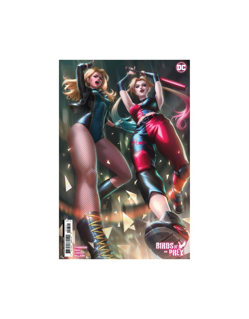 DC Birds of Prey #8 Cover E 1:25 Ejikure Card Stock Variant