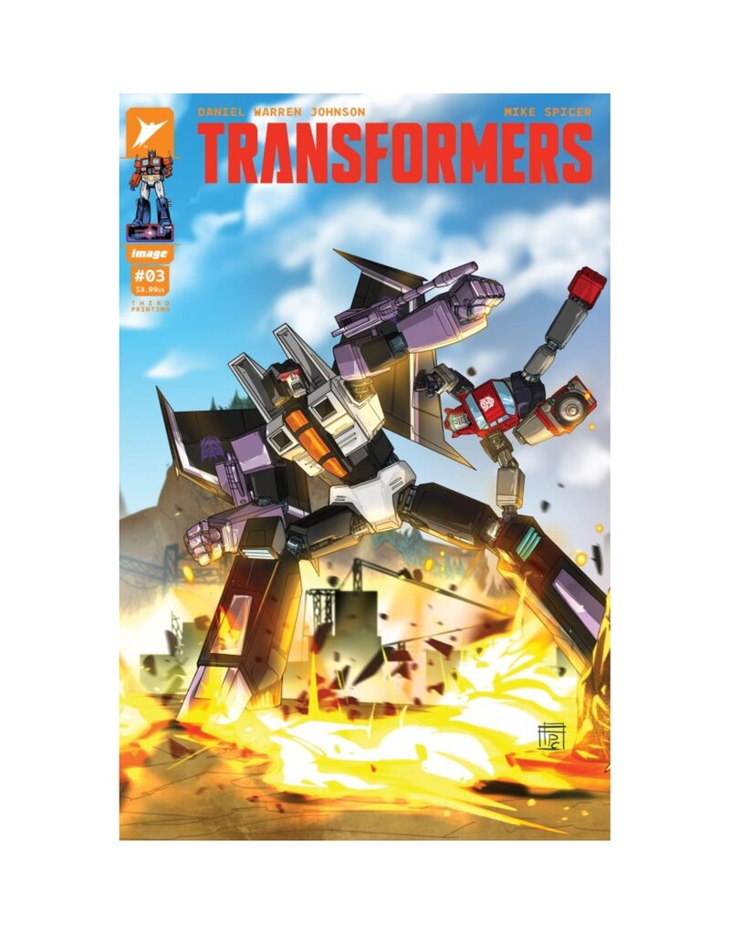 Image Transformers #3 3rd Printing Gerald Parel & Pham Chuong