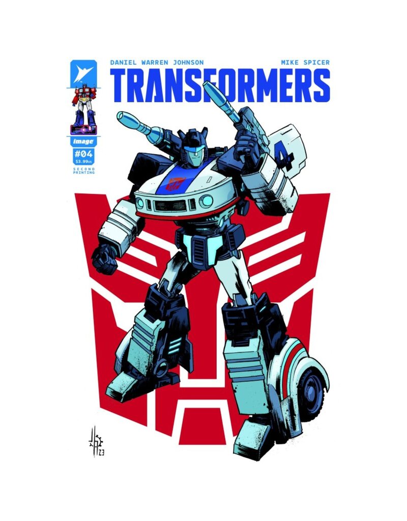 Transformers #4 2nd Printing Jason Howard