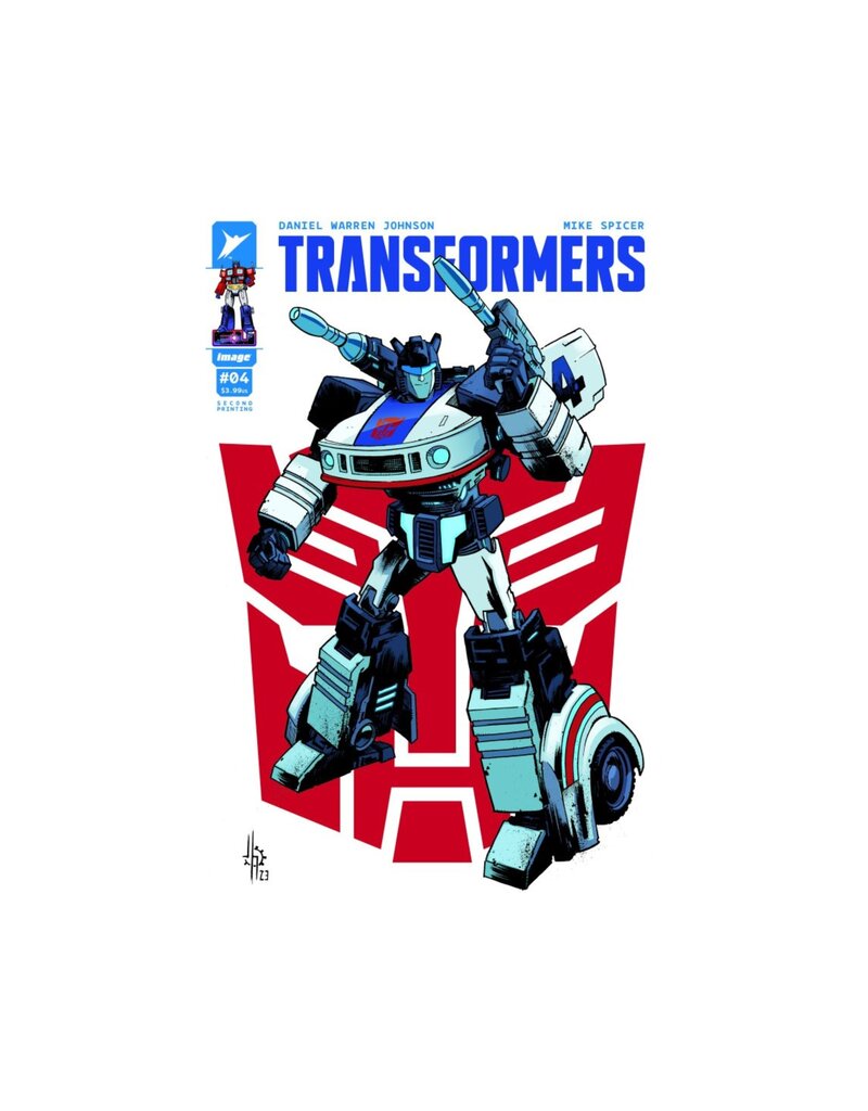Transformers #4 2nd Printing Jason Howard