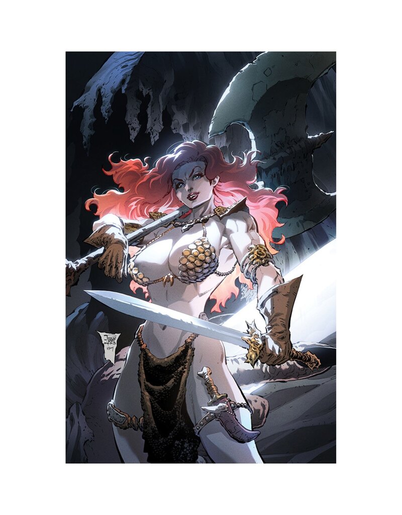 Red Sonja: Empire of the Damned #1 Cover P 1:25 Philip Tan Virgin