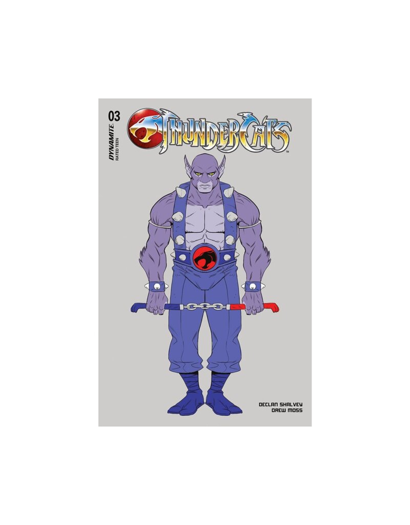 Thundercats #3 Cover K 1:10 Drew Moss Panthro Design Variant
