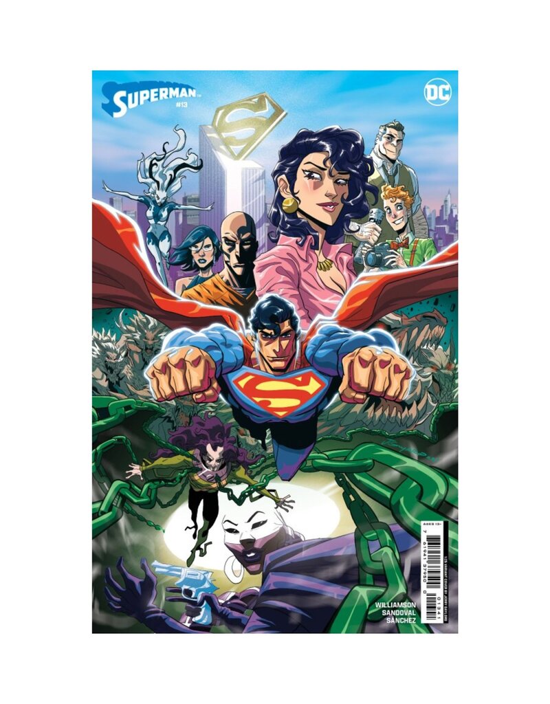 DC Superman #13 Cover G 1:25 Jerry Gaylord Card Stock Variant