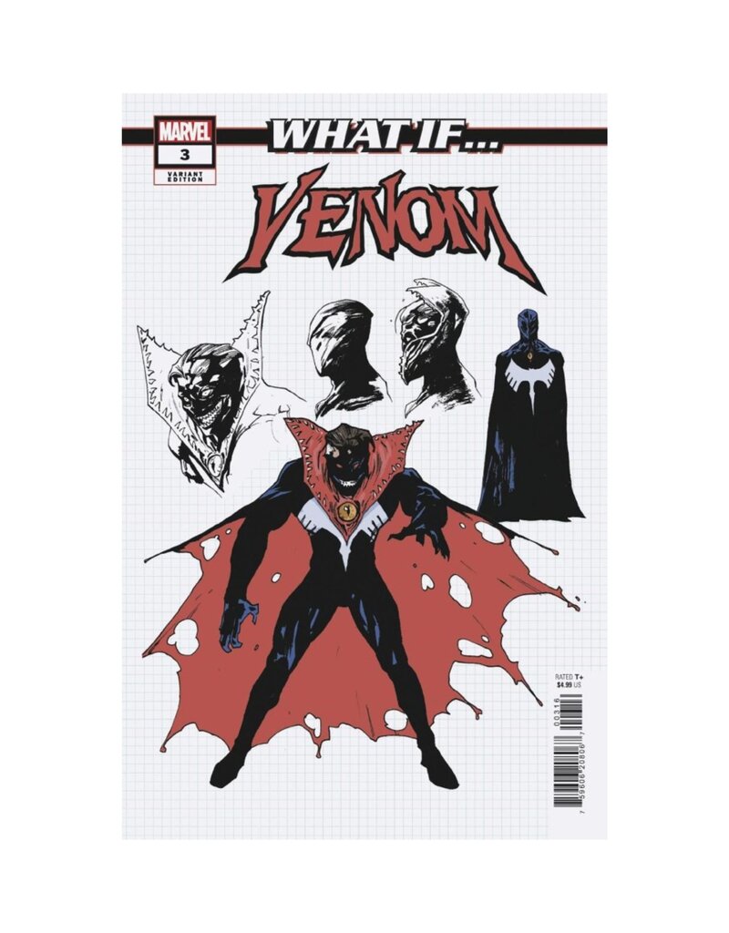 Marvel What If...?: Venom #3 1:10 Jonas Scharf Design Variant