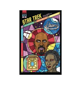 IDW Star Trek #19 Cover C 1:10 J.J. Lendl Stained Glass Connecting Variant