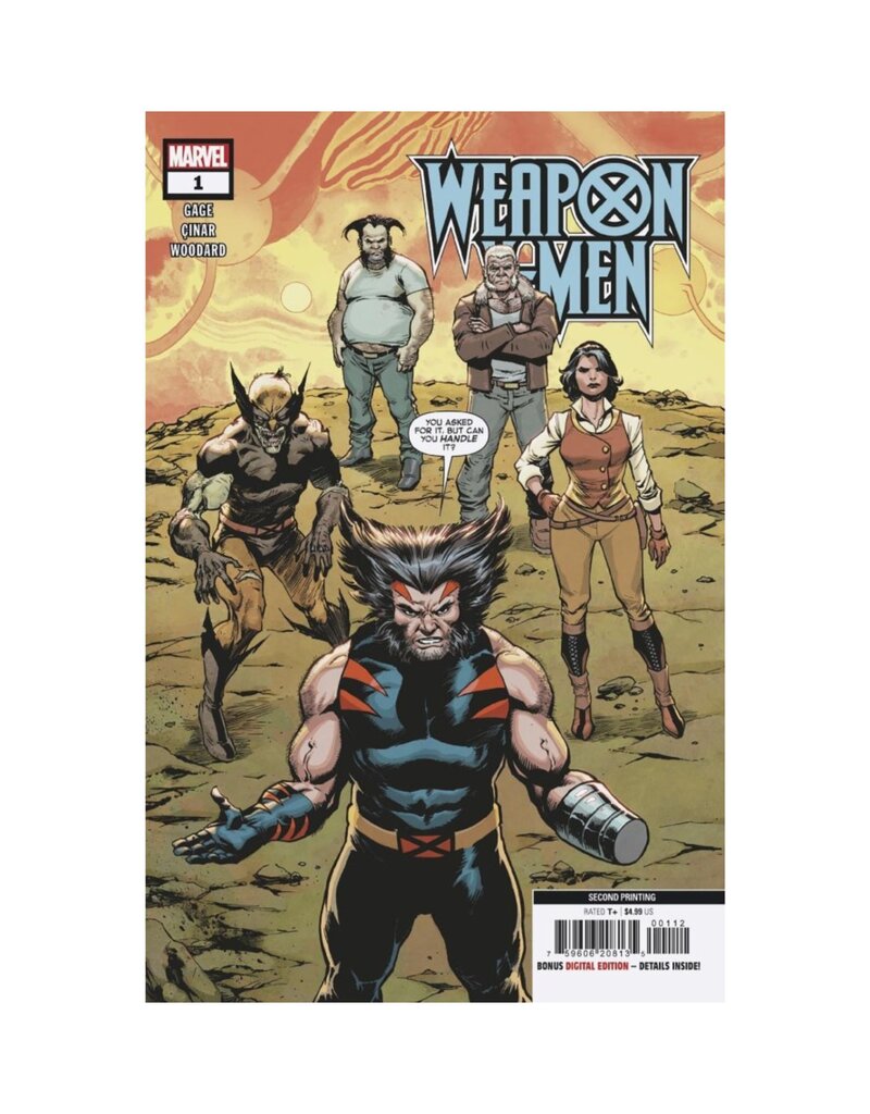 Marvel Weapon X-Men #1 2nd Printing Yıldıray Çınar