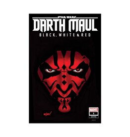 Marvel Star Wars: Darth Maul - Black, White & Red #1 1:25 David Marquez Variant