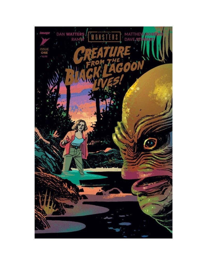 Image Universal Monsters: Creature From The Black Lagoon Lives! #1 Cover C 1:10 Dani Variant