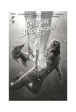 Image Universal Monsters: Creature From The Black Lagoon Lives! #1 Cover D 1:25 Joshua Middleton Classic Horror B&W Variant