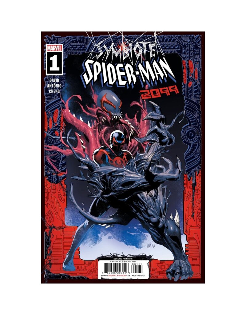 Marvel Symbiote Spider-Man 2099 #1 2nd Printing Leinil Francis Yu Variant
