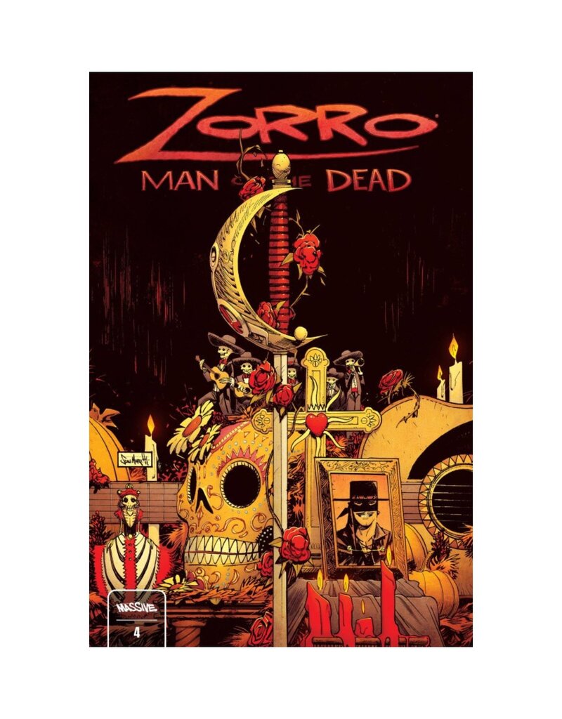 massive publishing Zorro: Man of the Dead #4