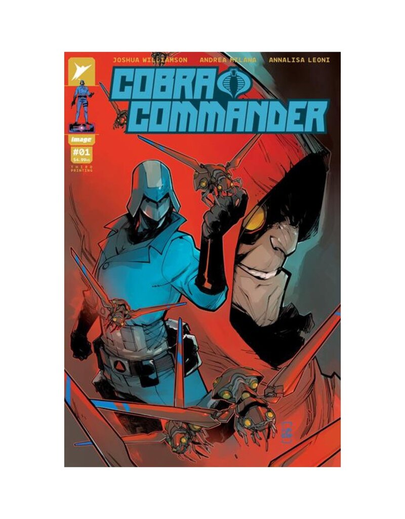 Image Cobra Commander #1 3rd Printing Ludo Lullabi