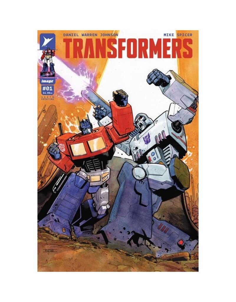 Image Transformers #1 6th Printing Mahmud Asrar Variant