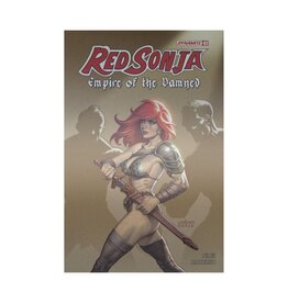 Red Sonja: Empire of the Damned #2 Cover G Joseph Michael Linsner Foil Card Stock Variant