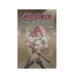 Red Sonja: Empire of the Damned #2 Cover G Joseph Michael Linsner Foil Card Stock Variant