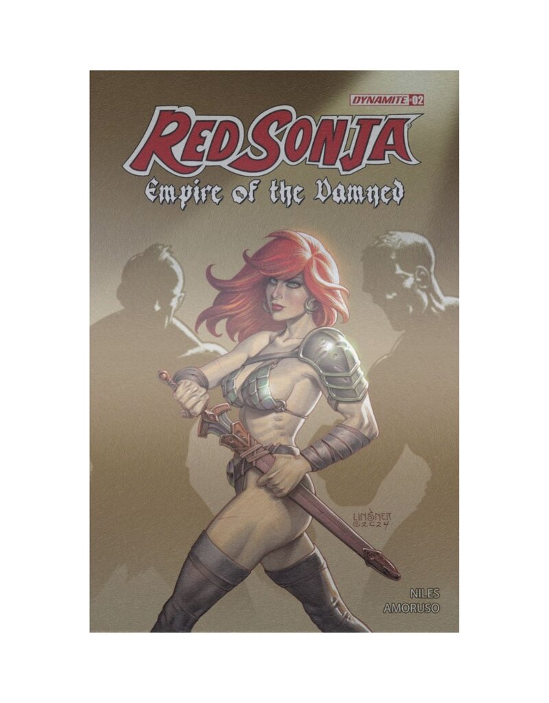 Red Sonja: Empire of the Damned #2 Cover G Joseph Michael Linsner Foil Card Stock Variant