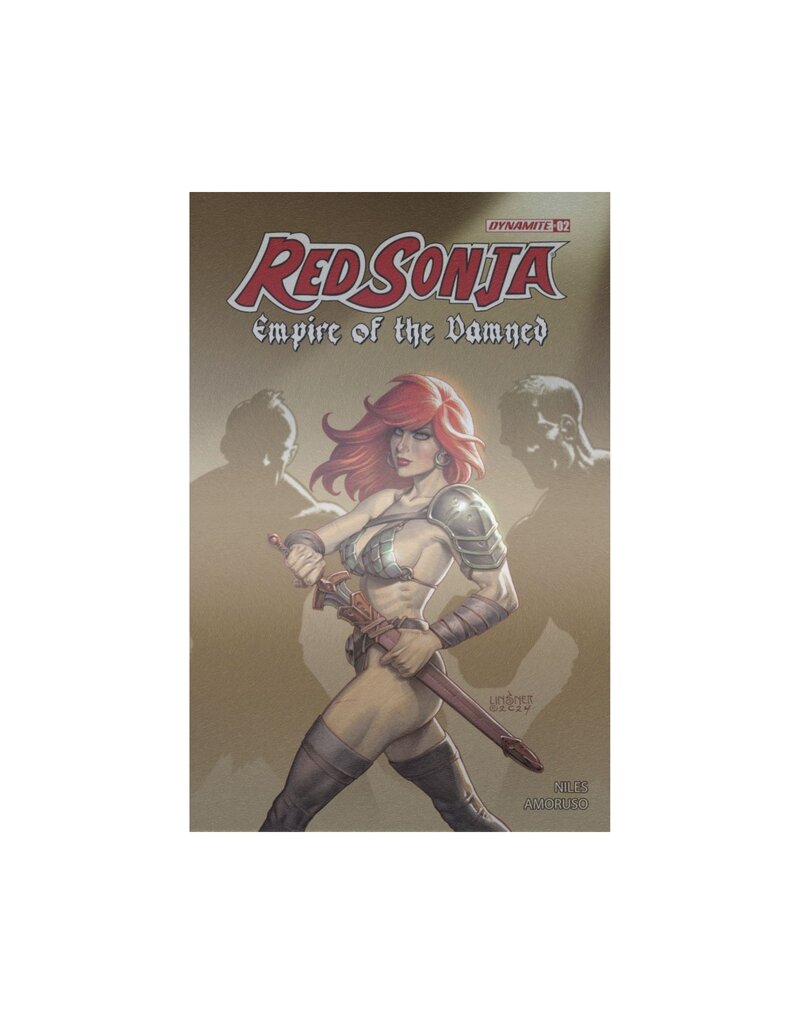 Red Sonja: Empire of the Damned #2 Cover G Joseph Michael Linsner Foil Card Stock Variant