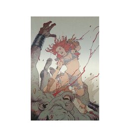 Red Sonja: Empire of the Damned #2 Cover J 1:15 Joshua Middleton Foil Card Stock Variant