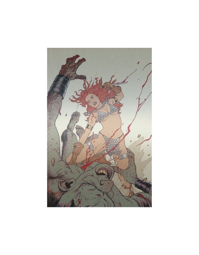 Red Sonja: Empire of the Damned #2 Cover J 1:15 Joshua Middleton Foil Card Stock Variant