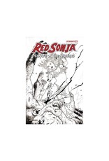 Red Sonja: Empire of the Damned #2 Cover M 1:20 Joshua Middleton Black & White Variant